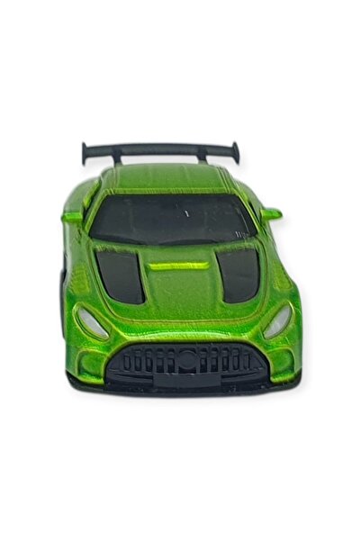 Vardem Pull and Drop Metal Small Cars 8 cm - 6411A-10 - Green