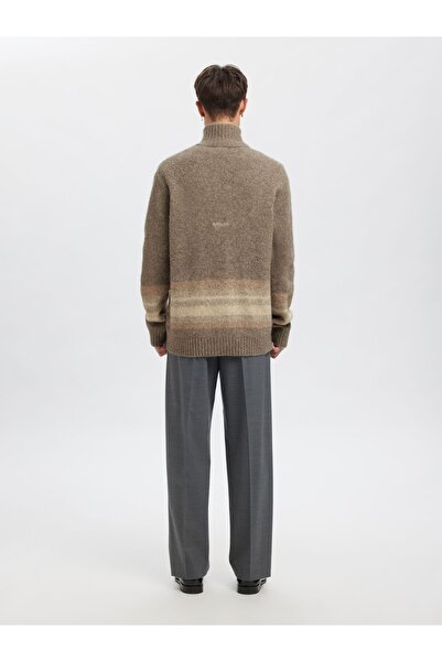 SELECTED Strickjacke mit Reißverschluss Regular Fit