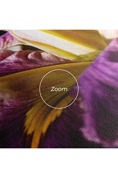 Arthub Canvas Painting, Bedroom And Living Room, Flowers, Pastel Yellow Iris