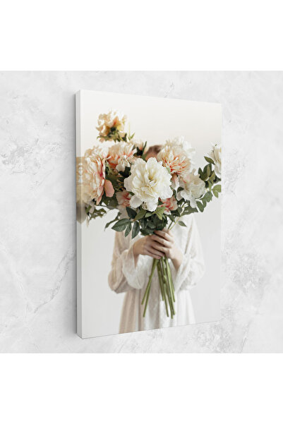 Arthub Tablou Canvas, Dormitor Si Living, Flori, Bouquet Holding