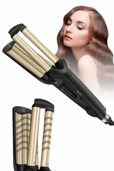 LTG Nova Bfs Profesyonel Seramik Kaplama Saç Şekillendirici Wag Maşa Isı Ayarlı