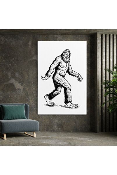 Arthub Canvas Painting, Bedroom And Living Room, Modern, Yeti