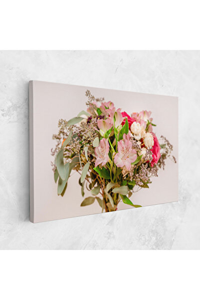 Arthub Tablou Canvas, Dormitor Si Living, Flori, Girly Pink Bouquet