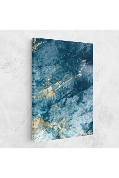 Arthub Tablou Canvas, Dormitor Si Living, Abstracte, Blue Water Marble