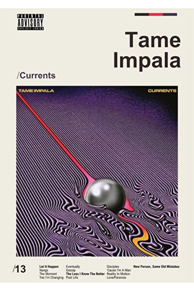 BONANZA Tame Impala Ahşap Poster