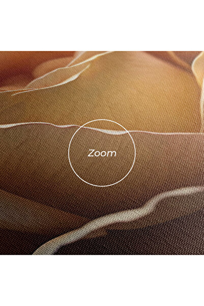 Arthub Canvas Painting, Bedroom And Living Room, Flowers, Light Orange Rose Close Up