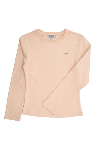 Ozmoz By Mukadder Özden Organic Yavruağzı Winter Thin Sweatshirt for Girls