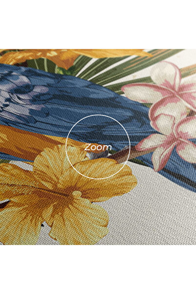 Arthub Canvas Painting, Bedroom And Living Room, Flowers, Exotic Bird Flower