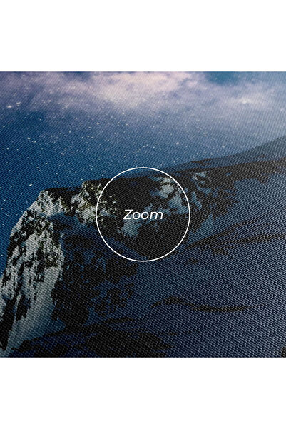 Arthub Canvas Painting, Bedroom And Living Room, Landscapes, Pretty Sky Winter