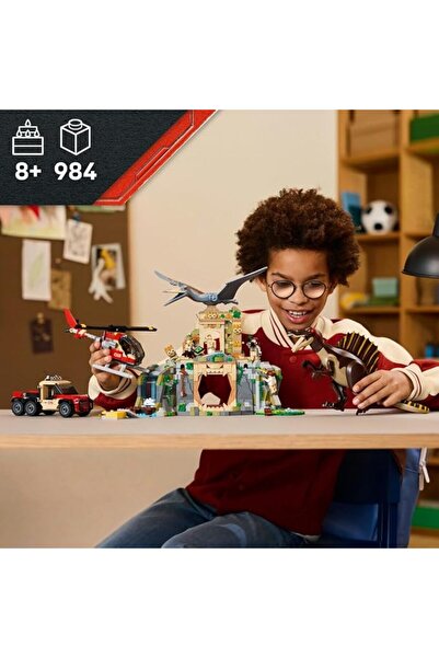 LEGO Jurassic World Spinosaurus & Quetzalcoatlus Air Mission