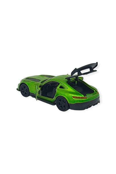 Vardem Pull and Drop Metal Small Cars 8 cm - 6411A-10 - Green