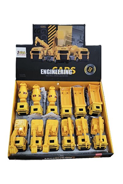 toysclub A8303-3624 DISPLAY PLS İNŞAAT ARABALARI - 1 Adet