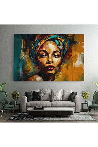 Arthub Tablou Canvas, Dormitor Si Living, Femei, Enigmatic Expression