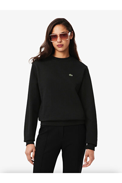 Lacoste Relaxed Fit Fleece Crew Neck Sweatshirt