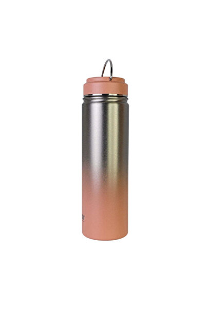 SAFECARE Reusable Bottle, 600 ml, Gray-Pink