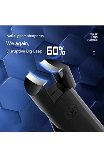 Generic 1-Pack Wide Cut Thick Toenail Clippers - Stainless Steel, with Pins, for Thick Nails (Blue)