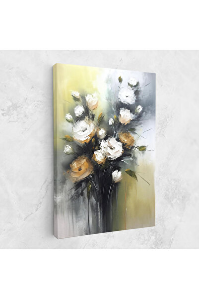 Arthub Tablou Canvas, Dormitor Si Living, Flori, Bouquet Painting