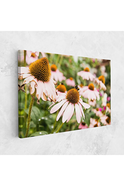 Arthub Canvas Painting, Bedroom And Living Room, Flowers, Daylight Bee