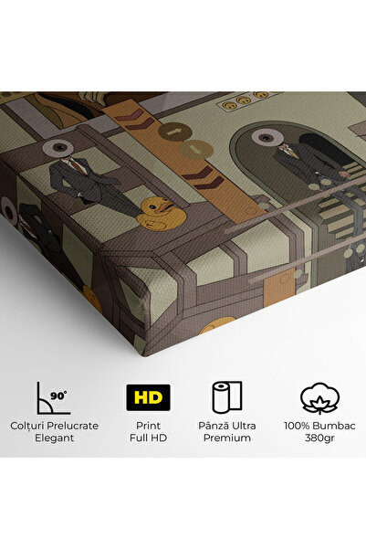 Arthub Canvas Painting, Bedroom And Living Room, Modern, Eyes Man