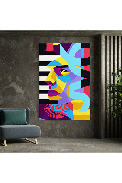 Arthub Canvas Painting, Bedroom And Living Room, Modern, Abstract Male Face