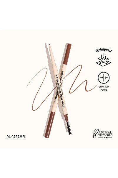MOİRA - Precision Brow Pencil (004, Caramel) 1.5 mm
