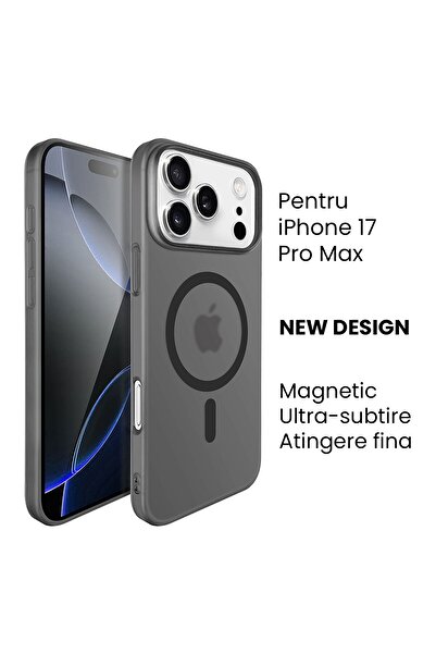 bzstore Protective case for Apple iPhone 17 Pro Max Magnetic, Ultra-thin, Anti-slip, PC, Scratch