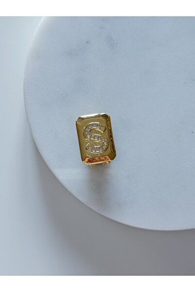 CHARMLUCKY Steel Clip Letter Earrings (Single)