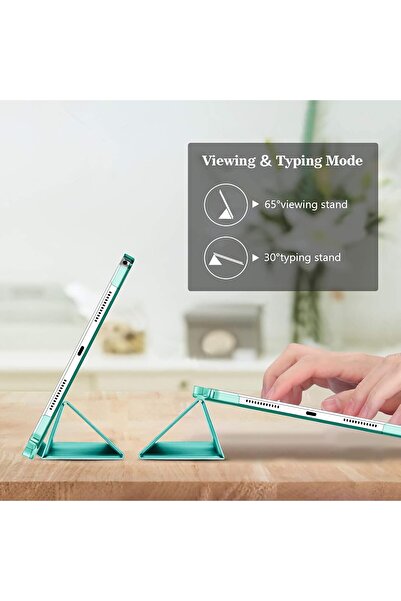 PROCASE جراب ذكي لجهاز Lenovo Tab M11/Tab K11 LTE 11 بوصة (TB330FU) مع حامل قلم - أخضر نعناعي