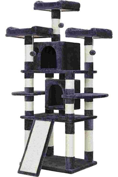 Selgot Cat Playset, Size 60 x 50 x 170 cm, 6 Levels, Color Grey