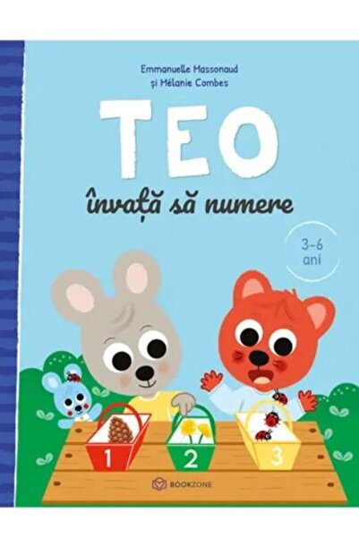 Editura Bookzone Teo invata sa numere, Emmanuelle Massonaud
