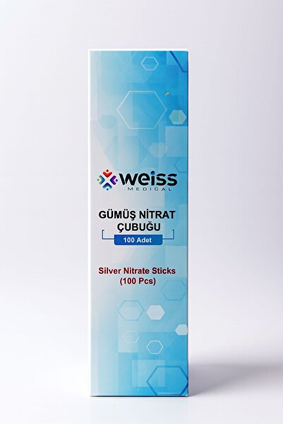 Weis Eküvyon Çubuğu Gümüş Nitrat Gümüş Çubuk EKÜVYON ÇUBUĞU (100 Adet)