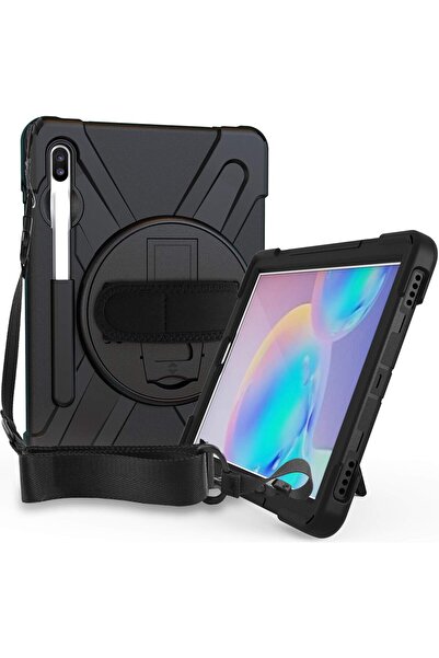 PROCASE Galaxy Tab S6 10.5" 2019 Case with S Pen Holder - Rugged Heavy Duty Shockproof Case with Han