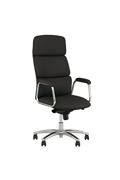 Ergonica Scaun executiv VEGAS Flex, piele naturală neagră