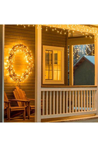 zola LED Christmas light, 500 LEDs, 22.5 m, 31V, 6 W, IP44, warm white, 8 modes, outdoor/indoor