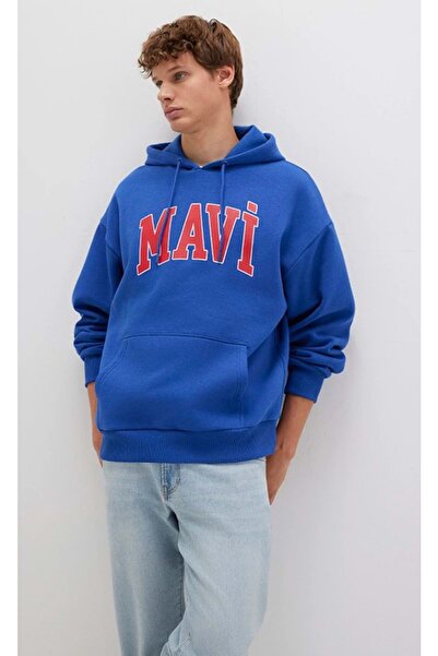 Mavi 067149 Чоловіча толстовка з капюшоном і логотипом