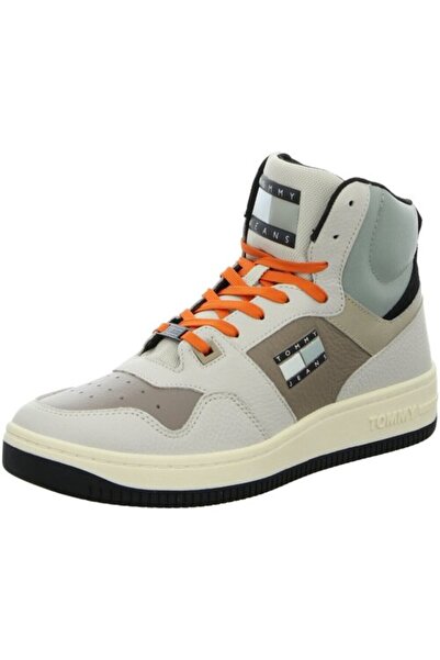 Tommy Hilfiger TJM BASKET MID LEATHER Men's Sports Shoes