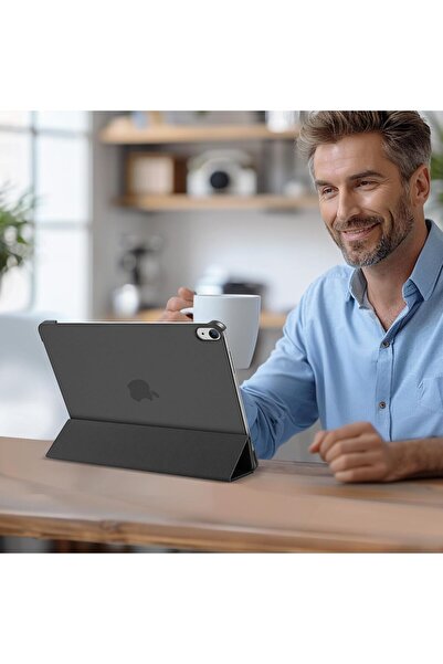 PROCASE for iPad Air 13 Inch Case M3 2025/M2 2024 Slim Smart Cover - Black