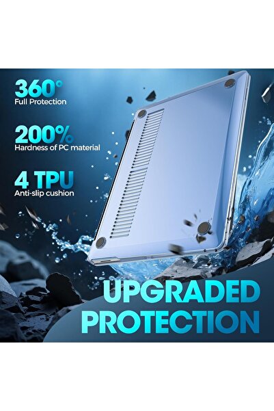 PROCASE Protective Hard Case for 13.8" Microsoft Surface Laptop 7 (Crystal)