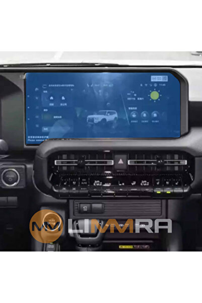 Limmra واقي شاشة نانو للوسائط المتعددة مقاس 12.3 بوصة لسيارة تويوتا لاند كروز...