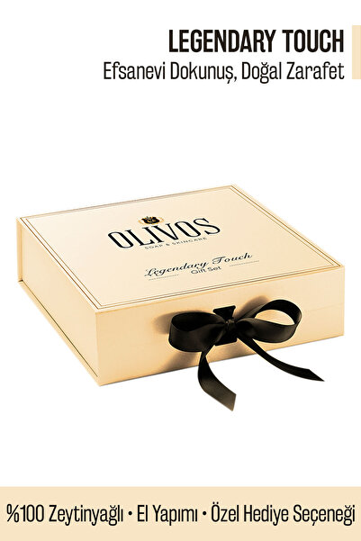 Olivos Legendary Touch %100 Zeytinyağlı Sabun Seti (Mandalina & Keçi Sütü) | ...