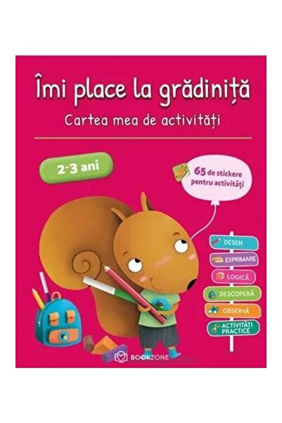 Editura Bookzone Imi place la gradinita. Cartea mea de activitati 2