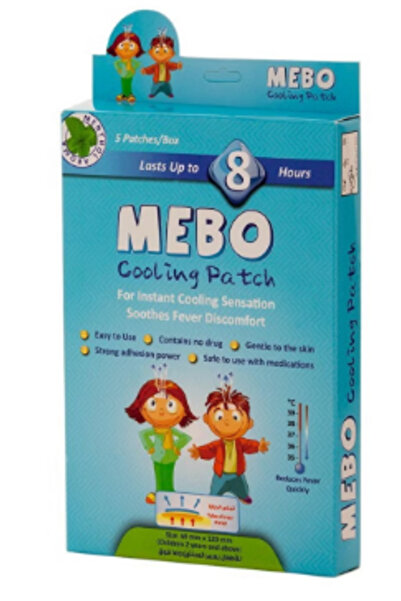 JULPHAR PHARMA Mebo Cooling Patch 6*12 cm 5S 7648