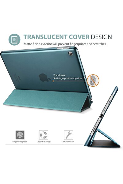 PROCASE iPad Mini 1/2/3 Case Slim Lightweight Stand Cover, Translucent Frosted Back - Teal