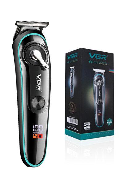 OEM Professional trimmer VGR V 075 with LED display and 4 combs
