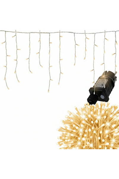 zola LED Christmas light, 300 LEDs, 15 m, 31 V, 3.6 W, IP44, warm white, 8 modes