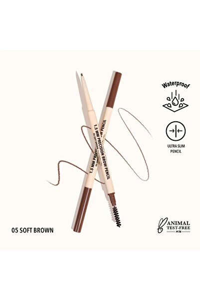 MOİRA - Precision Brow Pencil (005, Soft Brown) 1.5 mm