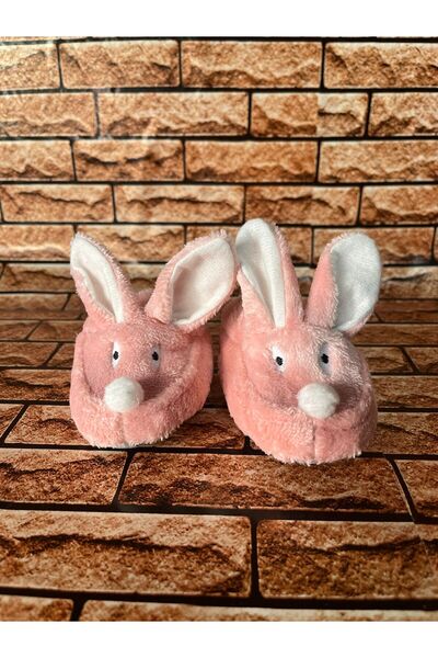 ADIM SEPETİ HAYVAN FİGÜRLÜ PELUŞ BEBE PATİK