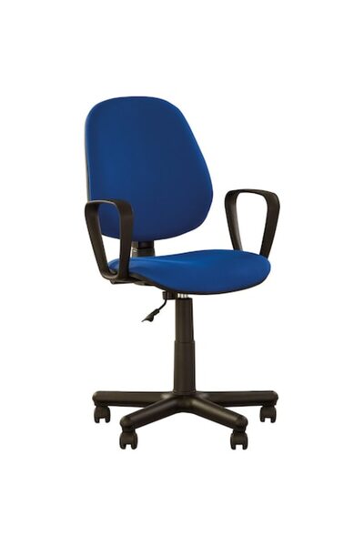 Ergonica Scaun de birou KOVACS, material textil albastru Cagliari