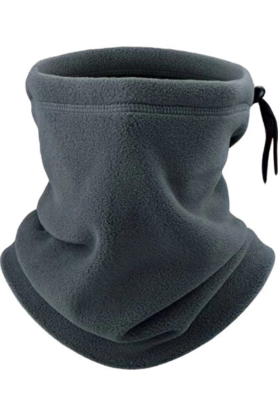 eleven market Guler polar pentru gât Beanie sport din lână polară Guler antracit