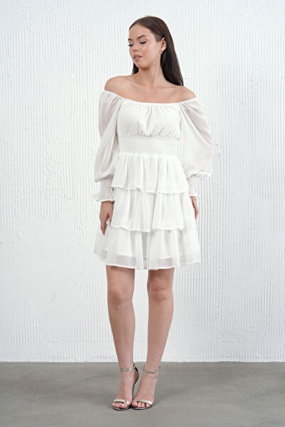 WOMAN VISION Langärmeliges Minikleid